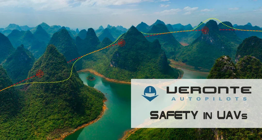 Safety in UAVs: autonomous navigation with Veronte autopilot for secure operations."