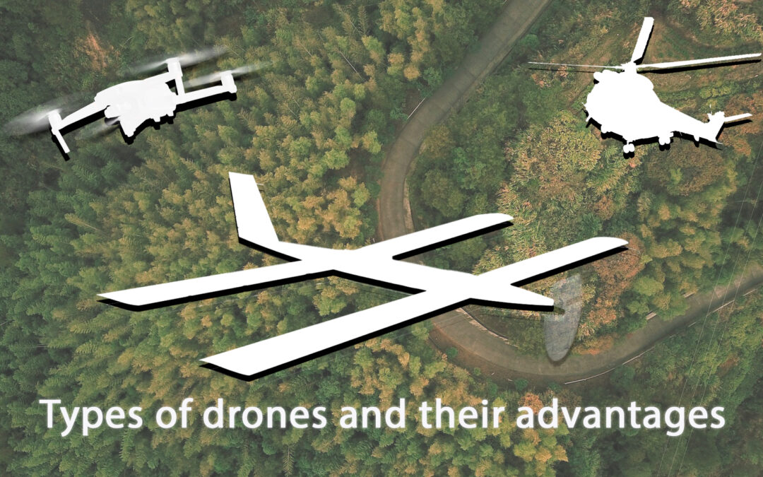 Tipos de drones y sus principales ventajas