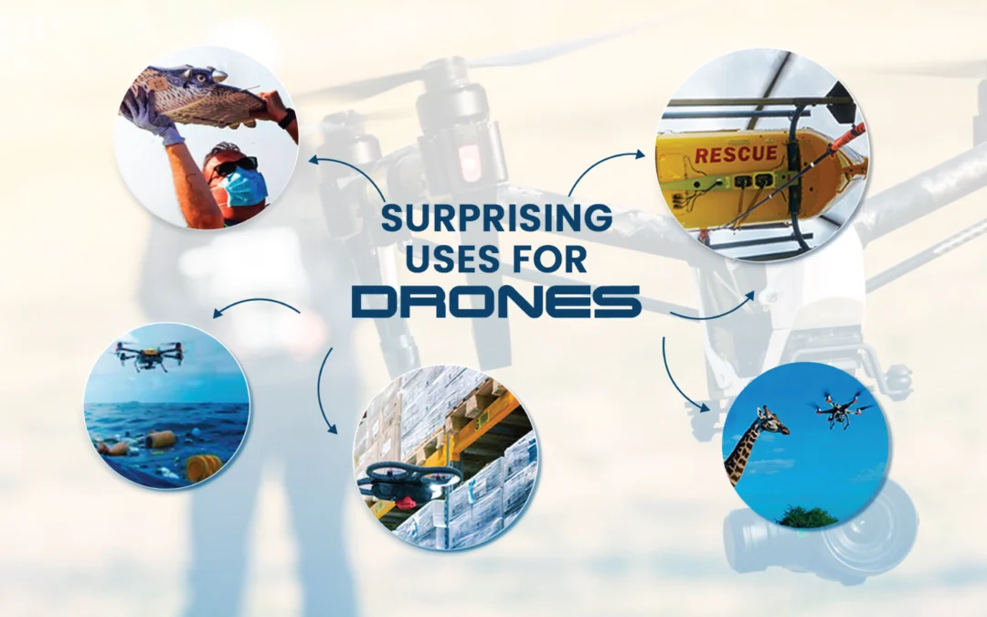 Unexpected uses of drones